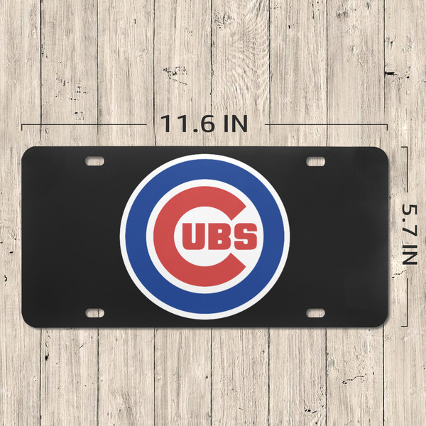 Chicago Cubs License Plate.png
