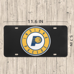 Indiana Pacers HD License Plate