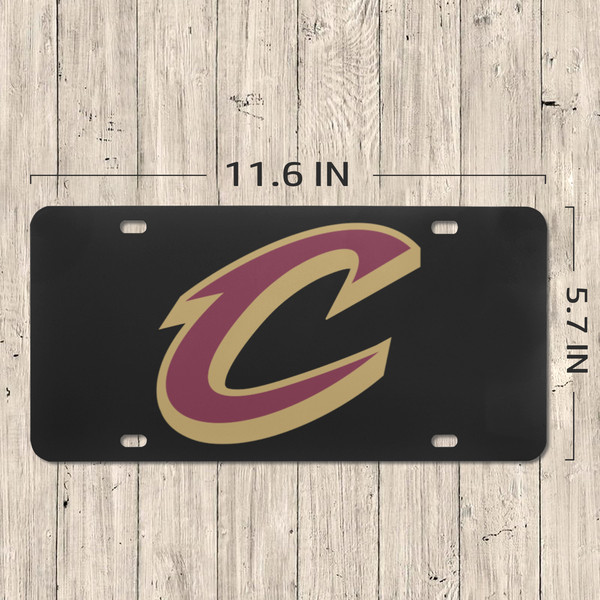 Cleveland Cavaliers License Plate.png