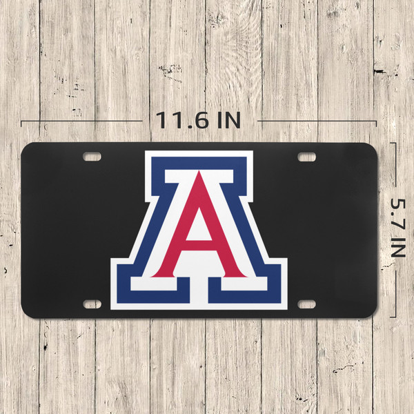 Arizona Wildcats License Plate.png