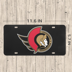 Ottawa Senators License Plate