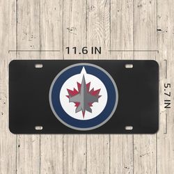 Winnipeg Jets License Plate