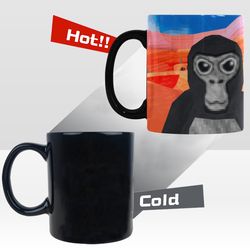 Gorilla Tag Monkey Color Changing Mug