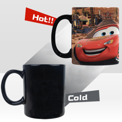 Lightning McQueen Cars Color Changing Mug