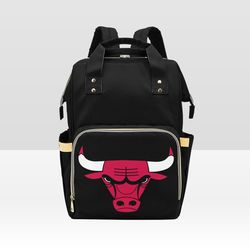 Chicago Bulls Diaper Bag Backpack