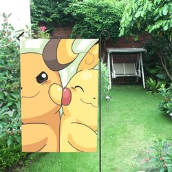 Pikachu and Raichu Garden Flag