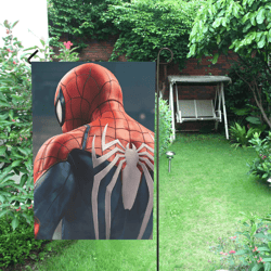 Marvels Spider Man Garden Flag