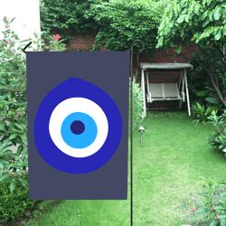 Evil Eye Garden Flag