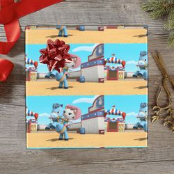 Sheriff Callie Wild West Cat Gift Wrapping Paper