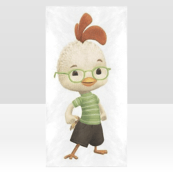 Chicken Little Beach Towel
