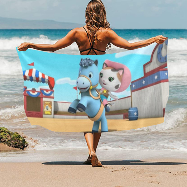 Sheriff Callie Wild West Cat Beach Towel.png
