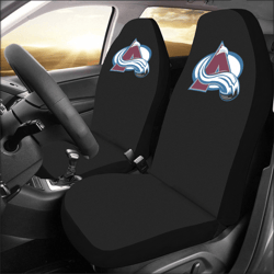 Colorado Avalanche Car Seat Covers Set of 2 Universal Size