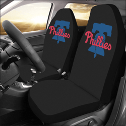 Philadelphia Phillies Car Seat Covers Set of 2 Universal Size