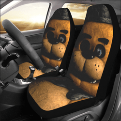 Five Nights At Freddy's Car Seat Covers Set of 2 Universal Size