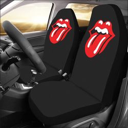 Rolling Stones Car Seat Covers Set Of 2 Universal Size
