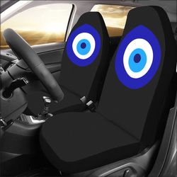 Evil Eye Car Seat Covers Set of 2 Universal Size