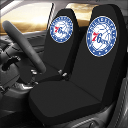 Philadelphia 76ers Car Seat Covers Set of 2 Universal Size