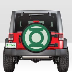 Green Lantern Tire Cover