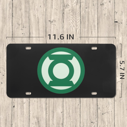 Green Lantern License Plate