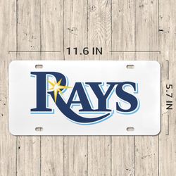 Tampa Bay Rays License Plate
