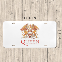 Queen License Plate