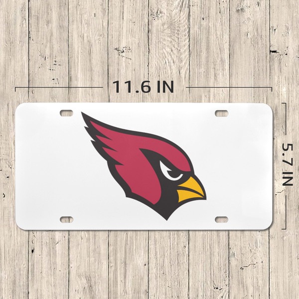 Arizona Cardinals License Plate.png