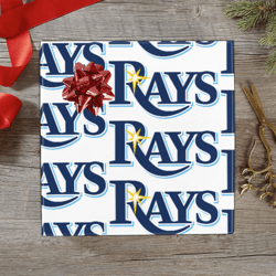 Tampa Bay Rays Gift Wrapping Paper