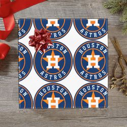 Houston Astros Gift Wrapping Paper