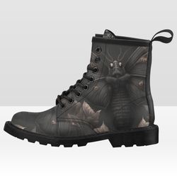 Black moth gothic Vegan Leather Boots