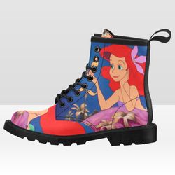 Little Mermaid Vegan Leather Boots