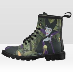Maleficent Vegan Leather Boots
