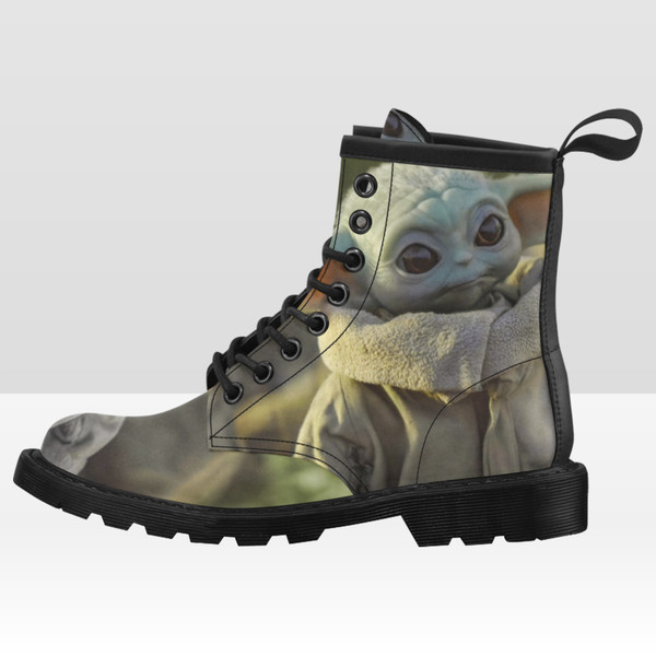 Baby Yoda The Mandalorian Vegan Leather Boots.png