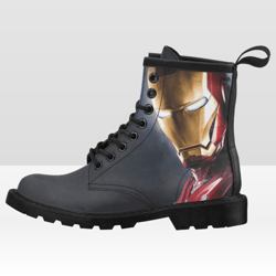 Iron Man Vegan Leather Boots