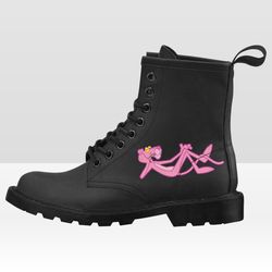 Pink Panther Vegan Leather Boots