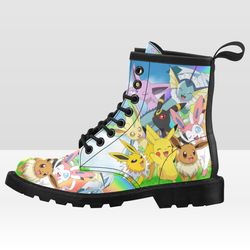 Pokemon Pikachu Vegan Leather Boots