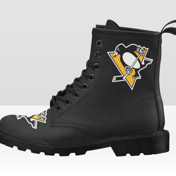 Pittsburgh Penguins Vegan Leather Boots.png