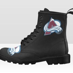 Colorado Avalanche Vegan Leather Boots