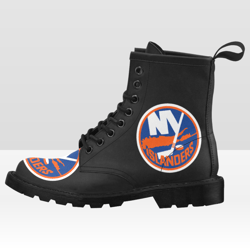 New York Islanders Vegan Leather Boots