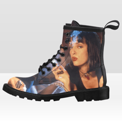 Pulp Fiction Vegan Leather Boots