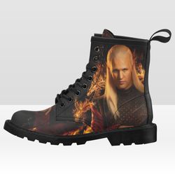 Daemon Targaryen Vegan Leather Boots