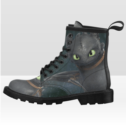 Toothless Vegan Leather Boots