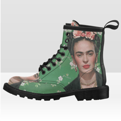 Frida Kahlo Vegan Leather Boots