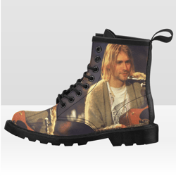 Kurt Cobain Vegan Leather Boots