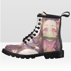 Kamado Nezuko Vegan Leather Boots