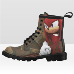 Knuckles Vegan Leather Boots