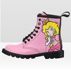 Princess Peach Vegan Leather Boots