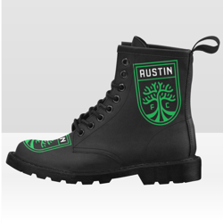 Austin FC Vegan Leather Boots