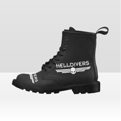 Helldivers game Vegan Leather Boots