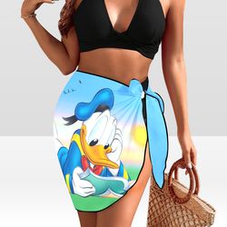 Donald Duck Beach Sarong Wrap