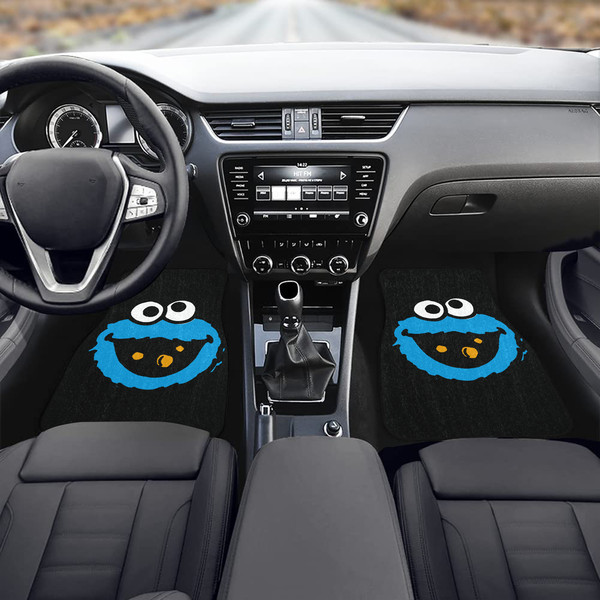 Cookie Monster Front Car Floor Mats Set of 2.png